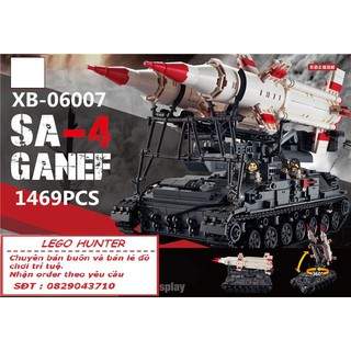 Army Xingbao XB 06007 SA-4 Ganef Xe phóng tên lửa khí tài quân sự hạng nặng 1469 chi tiết