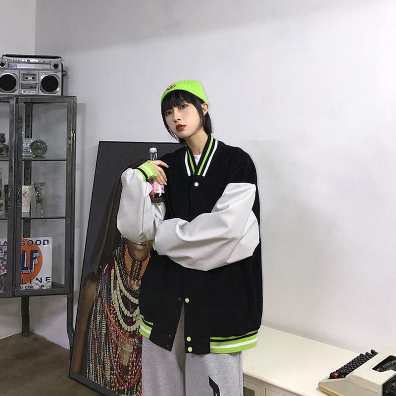 Áo Khoác Bóng Chày Form Rộng Thời Trang 2021 Cho Cặp Đôi | BigBuy360 - bigbuy360.vn