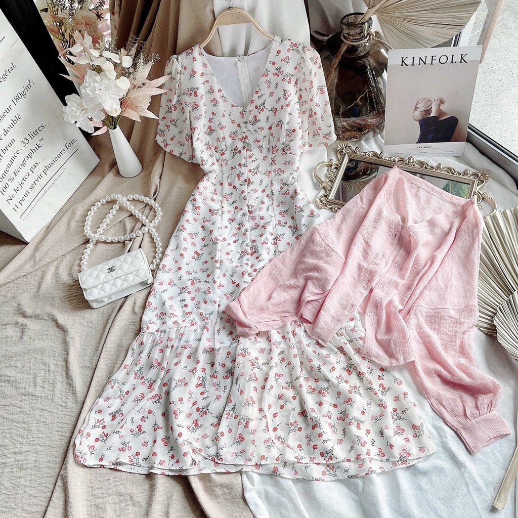 Set đồ nữ đẹp, set trang phục mùa hè, hàng chuẩn đẹp bán shop, kiểu dáng thời trang, phom dưới 53kg- tùy chiều cao | BigBuy360 - bigbuy360.vn