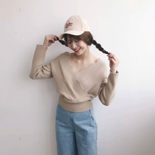 ÁO KHOÁC LEN VẠT CHÉO