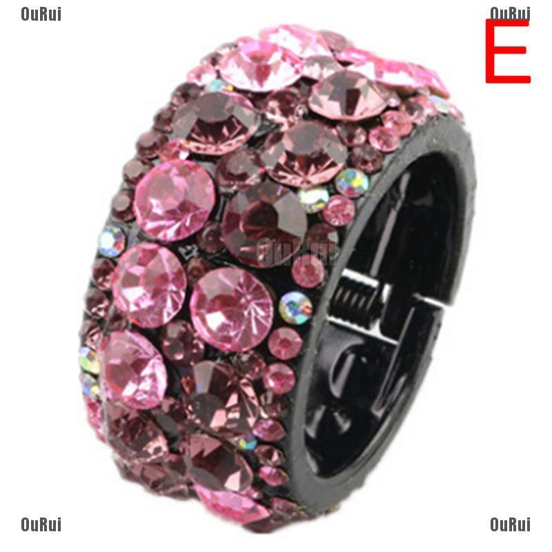 (FCC) 1 Kẹp Tóc Đính Đá Thời Trang Cho Nữ