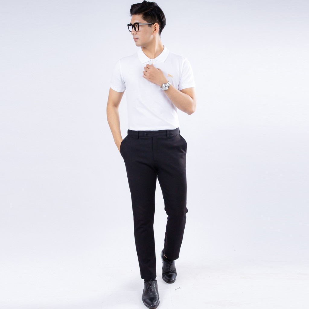 Áo Thun Nam có cổ bẻ tay ngắn chất cotton cao cấp Polo họa tiết FAVITI AT04 | BigBuy360 - bigbuy360.vn