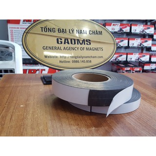 Nam châm dẻo băng keo KT 30x1.5x10000mm(Rộng 3cm, dài 10 mét)