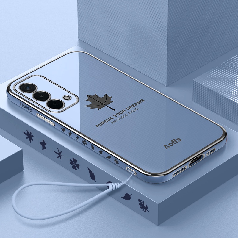 Ốp Điện Thoại Mềm In Hình Lá Phong Cho OPPO A93 4G OPPO F17 PRO
