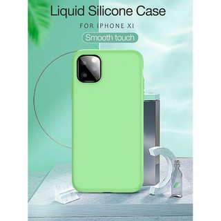 Ốp Lưng Liquid Silicone IPhone 11 Pro Max, iPhone 11 Pro, iPhone 11 Chống Bám Vân Tay - Hàng Chính Hãng Cafele