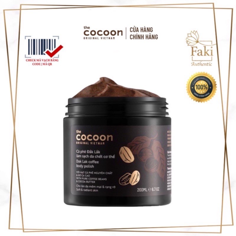 Cocoon tẩy Da Chết Cà Phê Đắk Lắk 200ml | BigBuy360 - bigbuy360.vn