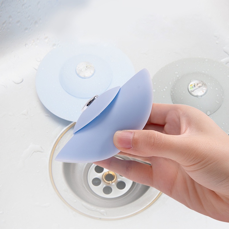 Nắp Chặn Cống Thoát Nước Bằng Silicone Cho Nhà Bếp/Phòng Tắm