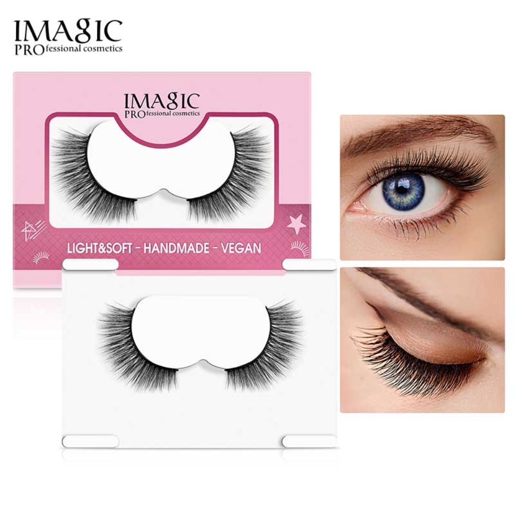 Cặp Lông Mi Giả 3D IMAGIC Xoăn Dày Tự Nhiên