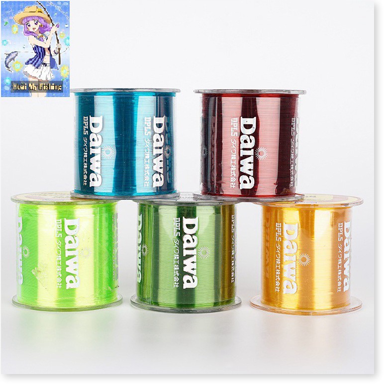 Cước Câu Cá DAIWA Justron 500M Chính Hãng Siêu Dai Đủ Size Đủ Màu Sắc - Đồ Câu DHS