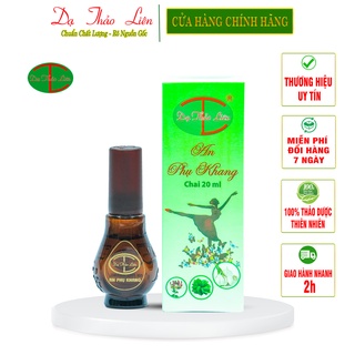 Tinh dầu an phụ khang dạ thảo liên 100%thiên nhiên 20ml