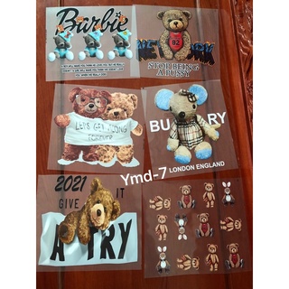 hình dán nhiệt + là + ủi + trang trí quần áo+ hình ép nhiệt