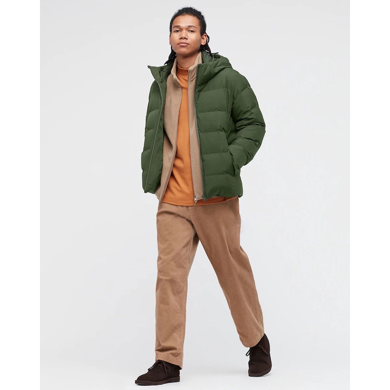 Áo khoác lông vũ nam U.N.I.Q.L.O 3D Cut Seamless Down Parka AK296