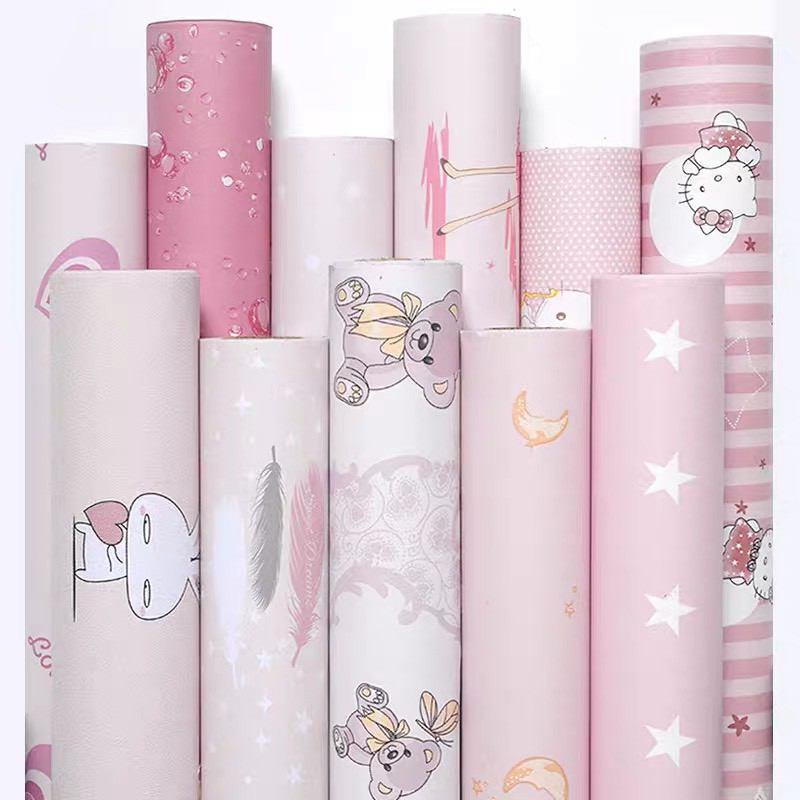 [Mã LIFEHLDEC giảm 10% đơn 99k] DECAL Giấy dán tường khổ rộng 45cm - GIÁ 1 MÉT DÀI MẪU KITTY ELL034