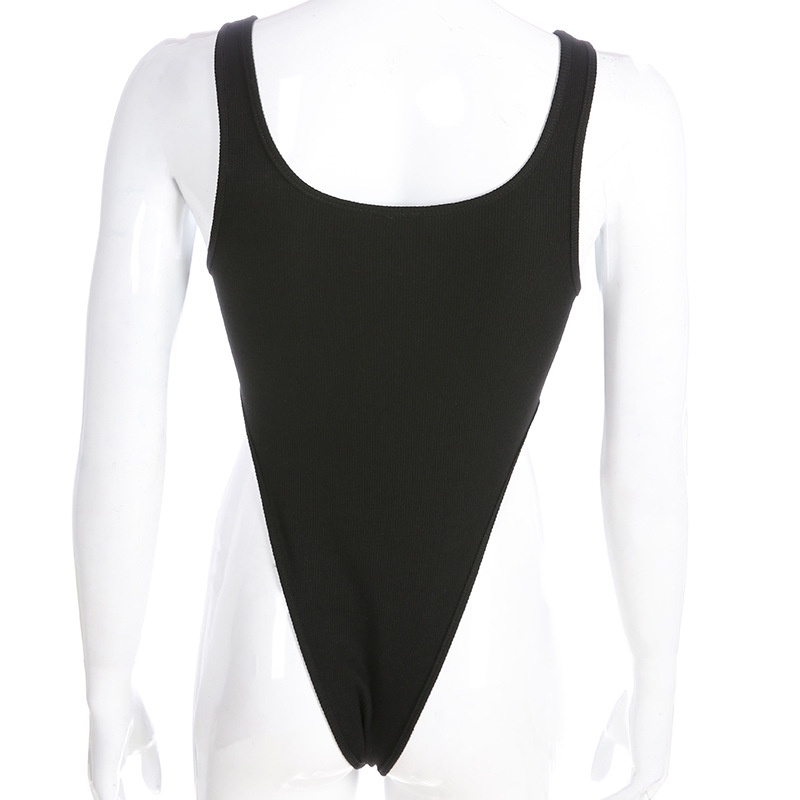 Bộ Áo Liền Quần Hai Dây Màu Trơn Thời Trang Đường Phố Cho Nữ