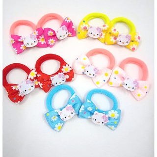 SET 2 CỘT TÓC NƠ INCON MẶT THÚ XINH CHO BÉ YÊU