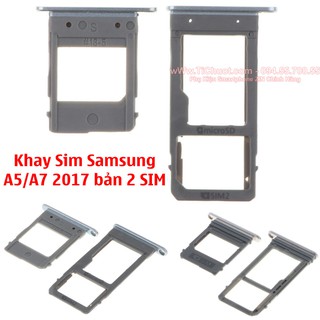 [Chính Hãng] Khay sim Samsung A5 2017/ A7 2017 ZIN A520 A720