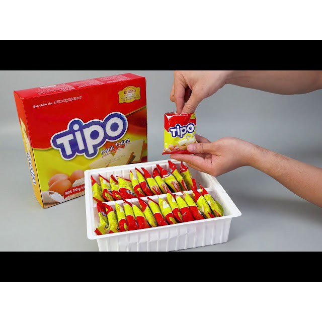 - Bánh Trứng Tipo Hộp 250g