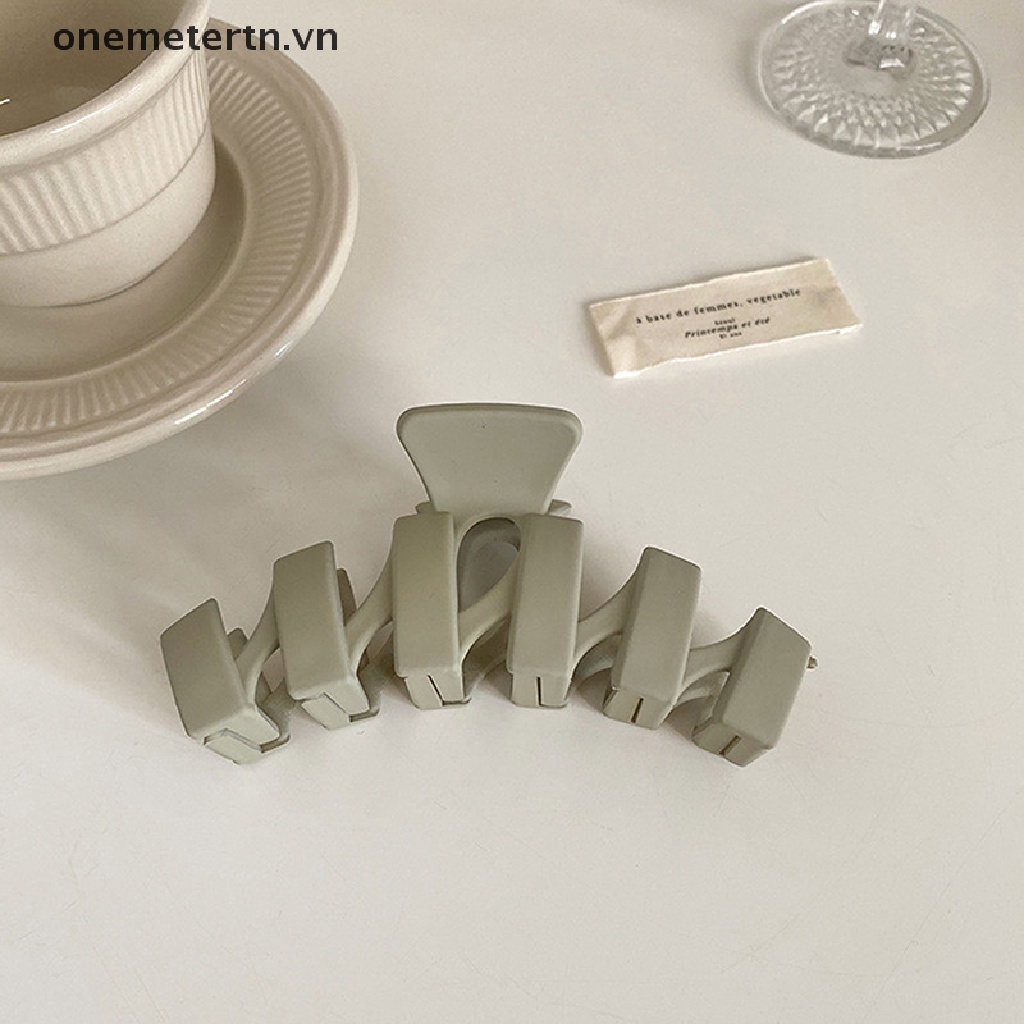 1 Kẹp Tóc Càng Cua Cỡ Lớn Phong Cách Hàn Quốc