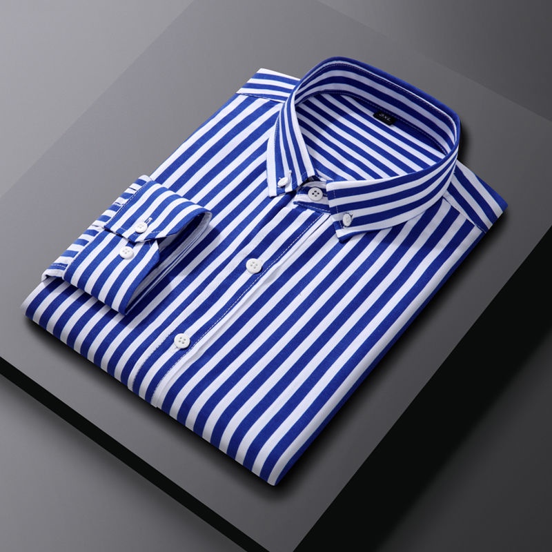 Áo Sơmi DàI Tay Kẻ SọC Đơn GiảN Cho Nam