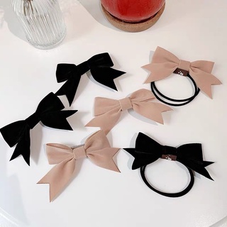 Kẹp tóc nơ nhỏ kẹp tóc nữ xinh xắn cho bé gái màu đen và trắng - Y112