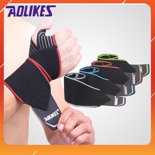 😍TRỢ GIÁ 😍Dây đeo cổ tay Aolikes thể thao trợ lực tăng cơ khi tập luyện thể dục