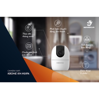 Camera IP Wifi 2.0MP KBONE KN-H21P