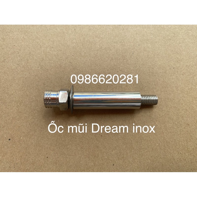 Ốc mũi Dream inox