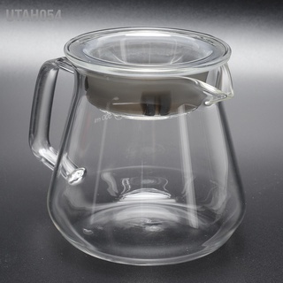 [Hàng HOT] Bình Đựng Cà Phê Thuỷ Tinh V60 300ml - 500ml【Utah054】