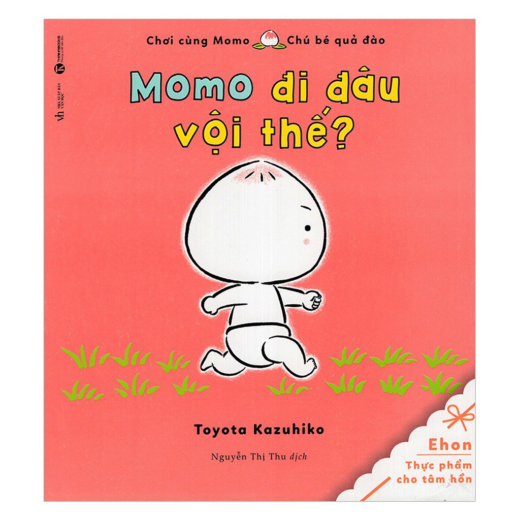 Sách - Ehon Chơi cùng Momo - Chú bé quả đào Phần 1