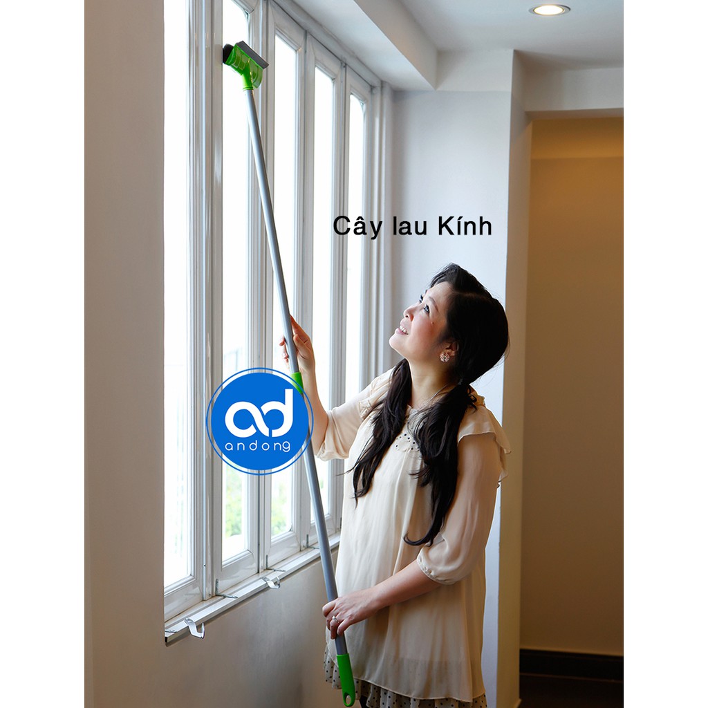 Cây lau Kính Cao cấp 3M Scotch Brite Kiêm gạt nước