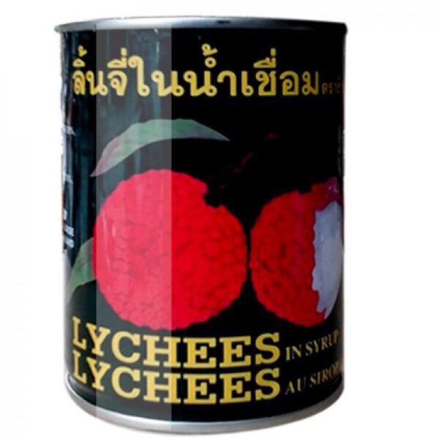 Vải thiều đóng lon thái lan