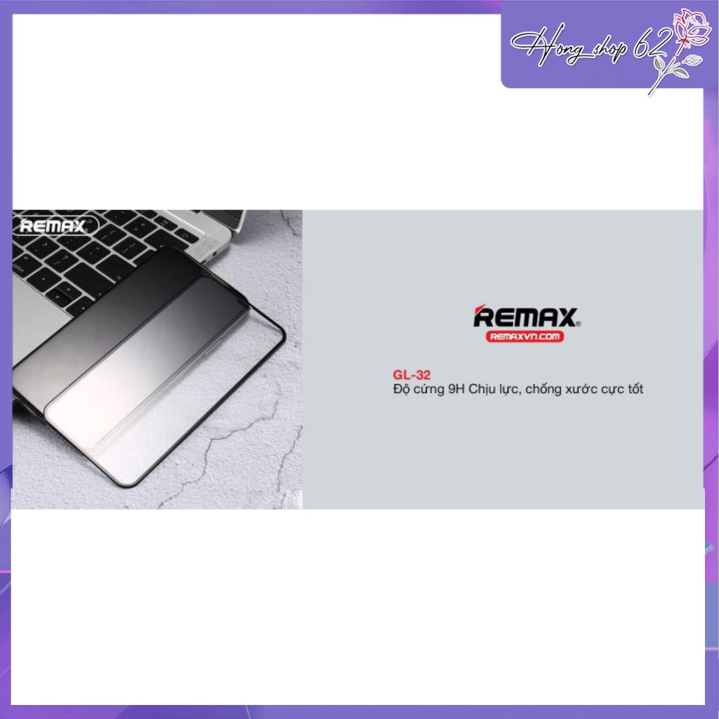 Kính Cường Lực Remax GL-32 Cho Iphone- siêu mượt- siêu xịn sò