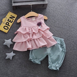Freeship 99k TQ_combo.set đồ cho bé gái