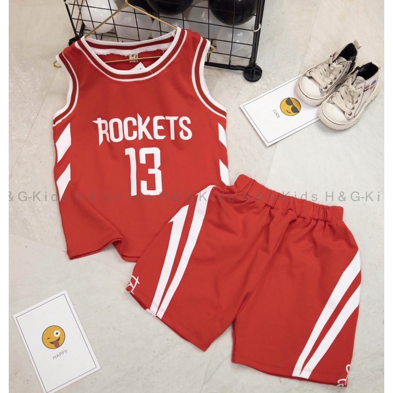 SIZE ĐẠI 20-35kg: Bộ Rocket 13 phong cách thể thao khoẻ khoắn cho bé trai - BR13
