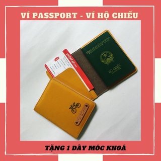 Ví passport case, Ví hộ chiếu khắc tên