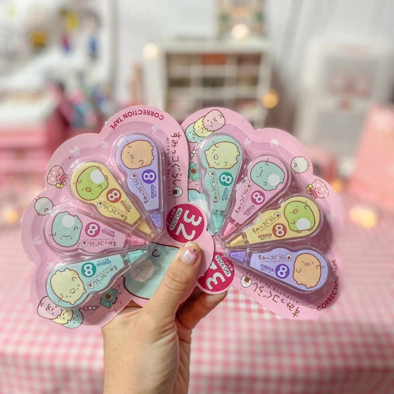 Set 4 bút xoá kéo hình molang dễ thương