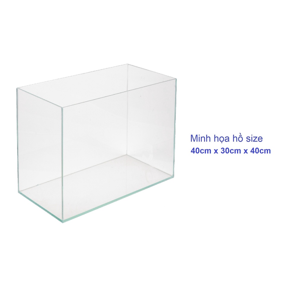 [40x30x40cm] Combo 5 tấm nhựa mica cứng trong suốt cắt sẵn làm hồ cá, chuồng hamster, hộp trưng bày... - Luân Air Models