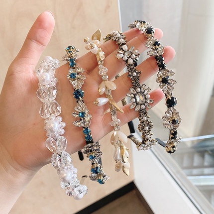 Băng Đô Cài Tóc Rộng Phong Cách Retro Đơn Giản 2022 Dễ Phối Đồ Cho Nữ