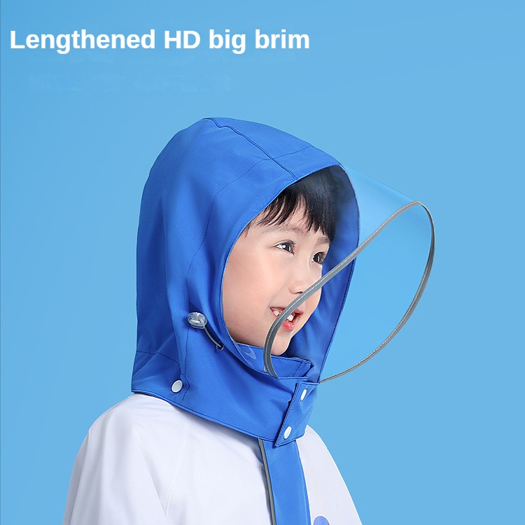 Áo Mưa Một Mảnh Bằng Eva Không Có Thể Tháo Rời Cho Bé Gái