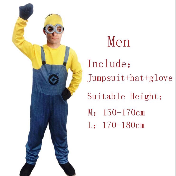 Bộ đồ cosplay Minion cho bé trai và gái