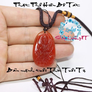 Dây chuyền phật Phổ Hiền Bồ Tát size nhỏ - Bản mệnh 12 giáp cho bạn chọn - tượng phật - mặt phật - vòng cổ phật