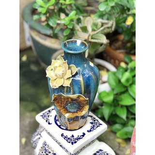 bình hoa gốm sứ bát tràng 03