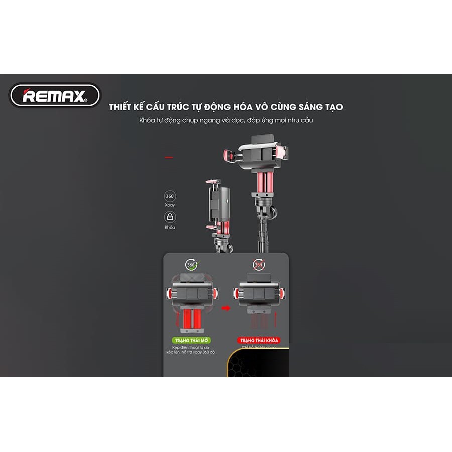 Gimbal chụp ảnh quay phim chống rung cho điện thoại Remax RL-PS01 - Hàng chính hãng | BigBuy360 - bigbuy360.vn