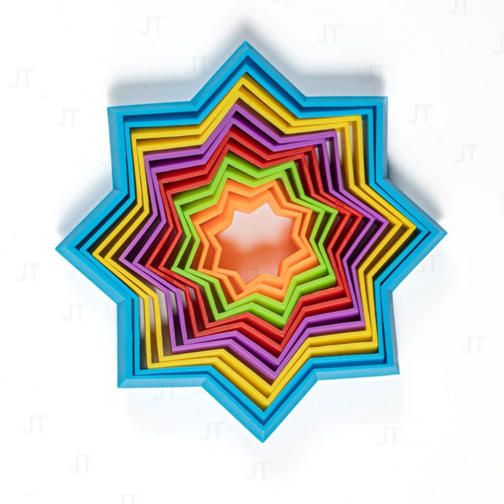 NGÔI SAO  3D MA THUẬT BA CHIỀU BIẾN DẠNG