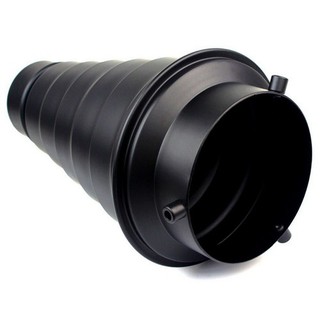 Ống Snoot gom sáng cho đèn studio kèm filter màu