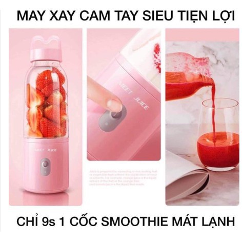 MÁY SAY SINH TỐ MINI- SINH TỐ MEET- MEET JUICE-JUICER CUP