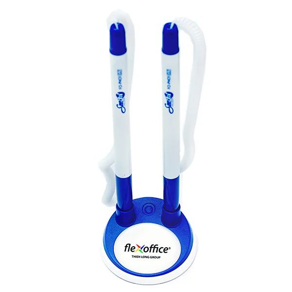 Bút đế cắm Thiên Long PH-02 / Flexoffice PH-01 / Bút cắm bàn đôi tiện dụng