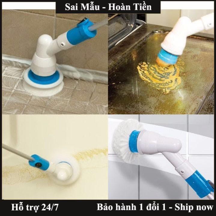 ✔️Cây lau nhà thông minh bằng điện,Chổi điện đa năng chà vết bẩn thông minh 360 độ - BH uy tín