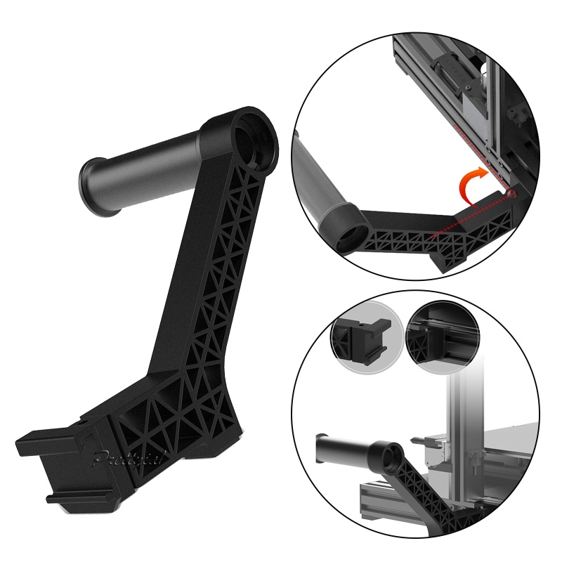 [PRETTYIA1] 3D Printing Rotatable Filament Spool Holder Kit For Ender-3 Series CR-6 SE