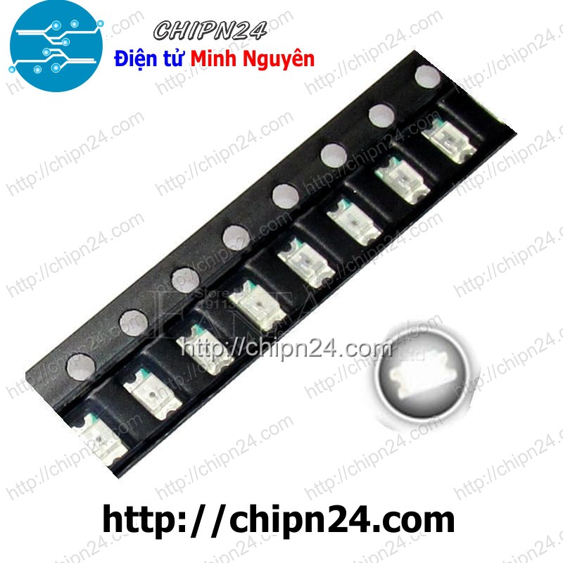 Led dán SMD 1206 TRẮNG